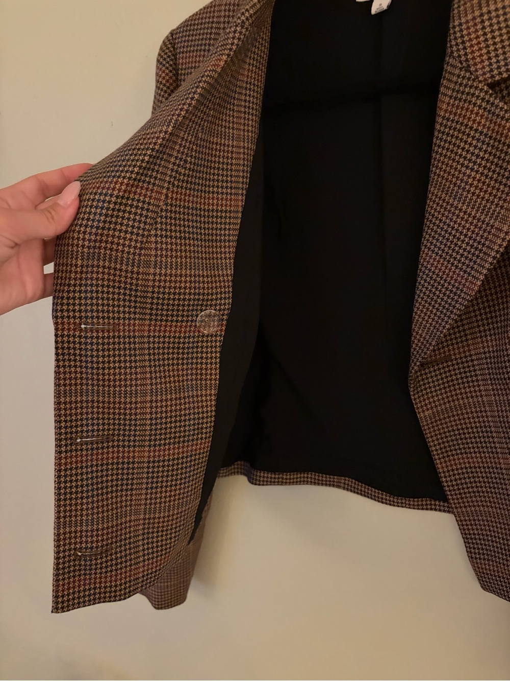 CAMI NYC Plaid Double Breasted Blazer - Picture 6 of 12